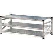 軽量 シンプル イタリア製 スチールラック 本体 幅172.7×高さ65.3×奥行60cm 3段 MS1763d6