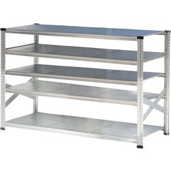 軽量 シンプル イタリア製 スチールラック 本体 幅172.7×高さ118×奥行60cm 5段 MS17125d6