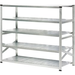 軽量 シンプル イタリア製 スチールラック 本体 幅172.7×高さ157.6×奥行60cm 5段 MS17155d6