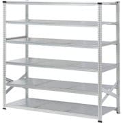軽量 シンプル イタリア製 スチールラック 本体 幅172.7×高さ184×奥行60cm 6段 MS17186d6