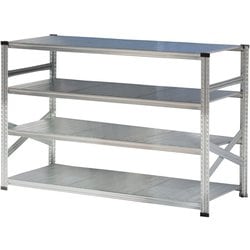 軽量 シンプル イタリア製 スチールラック 本体 幅187.7×高さ118×奥行60cm 4段 MS18124d6