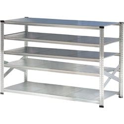 軽量 シンプル イタリア製 スチールラック 本体 幅187.7×高さ118×奥行60cm 5段 MS18125d6