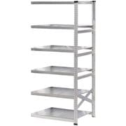 軽量 シンプル イタリア製 スチールラック 連結用 幅97.7×高さ210.4×奥行60cm 6段 MS9216d6s