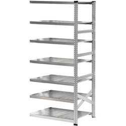 軽量 シンプル イタリア製 スチールラック 連結用 幅97.7×高さ210.4×奥行60cm 7段 MS9217d6s