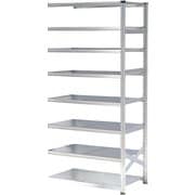 軽量 シンプル イタリア製 スチールラック 連結用 幅112.7×高さ250×奥行60cm 8段 MS11258d6s