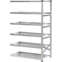 軽量 シンプル イタリア製 スチールラック 連結用 幅157.7×高さ210.4×奥行60cm 6段 MS15216d6s