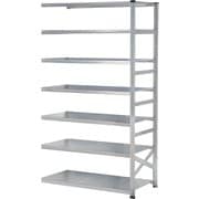 MS15257d6s [軽量 シンプル イタリア製 スチールラック 連結用 幅157.7×高さ250×奥行60cm 7段]
