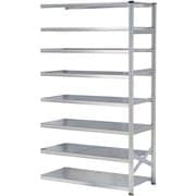 MS15258d6s [軽量 シンプル イタリア製 スチールラック 連結用 幅157.7×高さ250×奥行60cm 8段]
