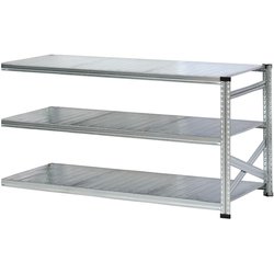 軽量 シンプル イタリア製 スチールラック 連結用 幅187.7×高さ91.7×奥行60cm 3段 MS1893d6s