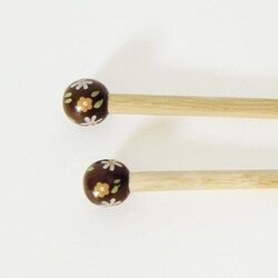 ハンドメイドバンブー棒針 9mm×40.5cm U1754/9