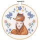 DMCBK1924 [刺繍キット Fox 直径18cm]