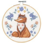 DMCBK1924 [刺繍キット Fox 直径18cm]