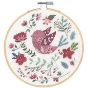 DMCBK1928 [刺繍キット Folk Bird 直径18cm]