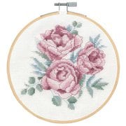 DMCBK1936 [刺繍キット Peonies 直径18cm]