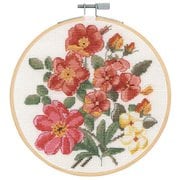 DMCBK1938 [刺繍キット Bouquet 直径18cm]