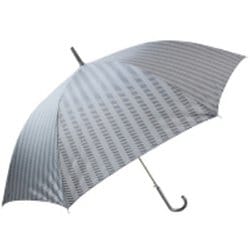 長傘 sheer stripe（シアーストライプ） 65cm ジャンプ式 グラスファイバー骨（親骨） ブラック 2092BK