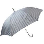 長傘 sheer stripe(シアーストライプ) 65cm ジャンプ式 グラスファイバー骨(親骨) ブラック 2092BK