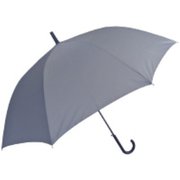 長傘 solid color(ソリッドカラー) 65cm ジャンプ式 グラスファイバー骨(親骨) グレー 2093GY