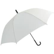 長傘 solid color(ソリッドカラー) 65cm ジャンプ式 グラスファイバー骨(親骨) オフ白 2093WH