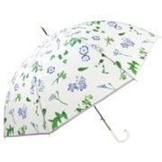 ビニール傘 standard flower（スタンダードフラワー） 58cm ジャンプ式 グラスファイバー骨（親骨） ラベンダー 2104LV