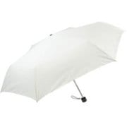 折りたたみ傘 UNISEX WIND RESISTAN(ユニセックス ウィンドゥ レジスタンス) 55cm 手開き式 無地 強風対応 オフ白 5259WH