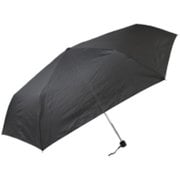 折りたたみ傘 UNISEX SLIM MINI(ユニセックス スリム ミニ) 55cm 手開き式 無地 スリムタイプ ブラック 5260BK