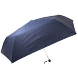 折りたたみ傘 UNISEX SLIM MINI（ユニセックス スリム ミニ） 55cm 手開き式 無地 スリムタイプ ネイビー 5260NV