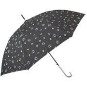 日傘 晴雨兼用 スヌーピー 58cm ジャンプ式 UVカット加工 グラスファイバー骨(親骨) 内側黒コーティング UPF50+ ブラック 6669BK