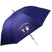日傘 晴雨兼用 スヌーピー 47cm 手開き式 UVカット加工 グラスファイバー骨(親骨) 内側黒コーティング UPF50+ ネイビー 6673NV