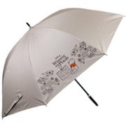 日傘 晴雨兼用 ディズニーキャラクター くまのプーさん 47cm 手開き式 UVカット加工 グラスファイバー骨(親骨) 内側黒コーティング UPF50+ ブラウン 6674BR