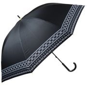 日傘 晴雨兼用 チェルシー 47cm 手開き式 一級遮光 内側黒コーティング UPF50+ ブラック 6638BK