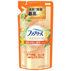 ファブリーズ W除菌+消臭 プレミアム シトラス＆ガーデンの香り つめかえ 320ml