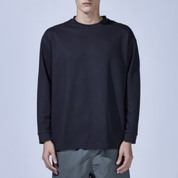 FB-701 [オーバーサイズ ロングスリーブ クールTシャツ ブラック 3L]