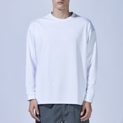 FB-701 [オーバーサイズ ロングスリーブ クールTシャツ ホワイト L]