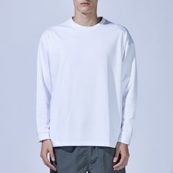 FB-701 [オーバーサイズ ロングスリーブ クールTシャツ ホワイト 3L]