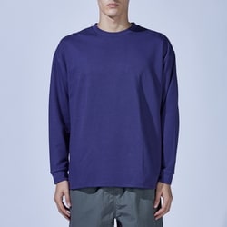 FB-701 [オーバーサイズ ロングスリーブ クールTシャツ パープル S]