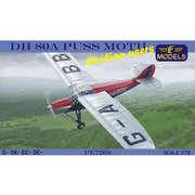 LFM PE7268 1/72 DH.80A プス・モス 「民間機」 [組立式プラスチックモデル]