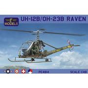 LFM PE4814 1/48 ヒラー UH-12B/OH-23B レイヴン（アメリカ・フランス・スイス・オランダ） [組立式プラスチックモデル]