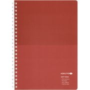 ソフトリングノート KOKUYO ME(コクヨミー) A5(210×148mm) 5mm方眼罫 50枚 タータンレッド KME-SR931S5DR