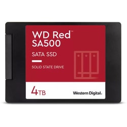 内蔵SSD WD Red SA500シリーズ SSD 4TB 2.5インチ SATA3 SATA 6Gb/s 7mmケース入り WDS400T2R0A