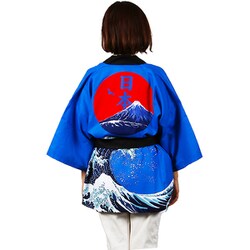 11104181 [北斎法被 青]