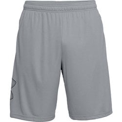 テック グラフィックショーツ TECH GRAPHIC SHORT 1358551 Steel/Black(035) SMサイズ [ランニングウェア ショートパンツ メンズ]