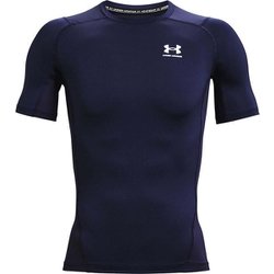 ヒートギアアーマー コンプレッション ショートスリーブ シャツ メンズ 機能性スポーツウェア シャツ MidnightNavy/White（410） XXLサイズ 1361518