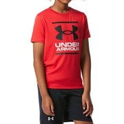 テック ショートスリーブTシャツ & ショーツ セット TECH SHORT SLEEVE T-SHIRT & SHORTS SET 1378275 Red/Black(600) YMDサイズ [トップス 半袖 パンツ セットアップ キッズ]