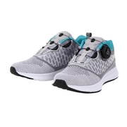 FOURSENSE ジュニアフライニットダイヤルシューズ GRAY 23.0cm fosn-005jGREY23cm