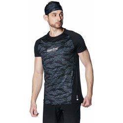 UAヒートギア コンフォート フィッティド ノベルティ ショートスリーブ クルーネック シャツ UA Heatgear Comfort Fitted Novelty Short Sleeve Crew Shirt 1384734 Black(001) LGサイズ [フィットネス 半袖シャツ メンズ]
