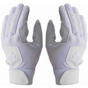 UAクリーンアップ バッティンググローブ ノンカラー UA Clean Up Batting Gloves Non Color 1384744 White(100) SMサイズ [ウェア グローブ]