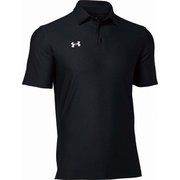 UAチーム アーマー ポロ UA TEAM ARMOUR POLO 1384776 001 BLK XXLサイズ [アウトドア シャツ ユニセックス]