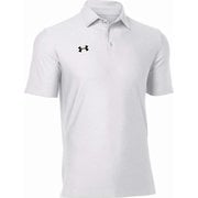 UAチーム アーマー ポロ UA TEAM ARMOUR POLO 1384776 100 WHT LGサイズ [アウトドア シャツ ユニセックス]