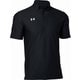 UAチーム アーマー ポロ (ボタンダウン) UA TEAM ARMOUR POLO (BUTTON DOWN) 1384777 001 BLK/WHT LGサイズ [アウトドア シャツ ユニセックス]